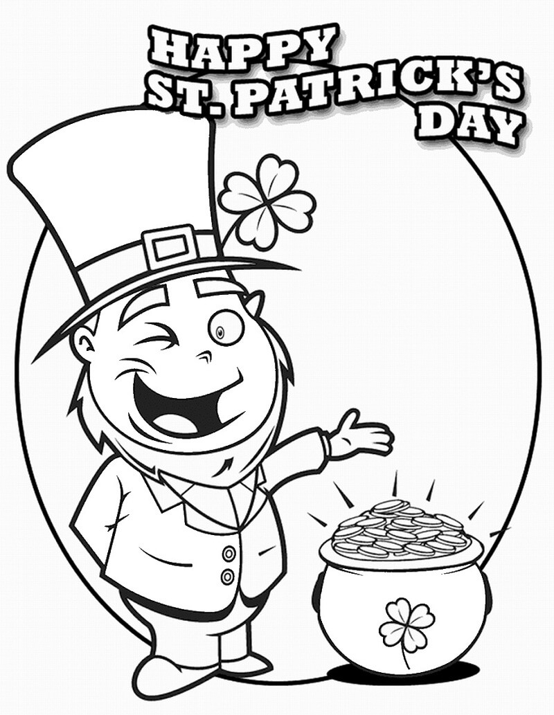 Happy Saint Patrick 39 s Day Coloring Page Free Printable Coloring Pages Happy Saint Patrick 39 s Day Coloring Page Free Printable Coloring Pages