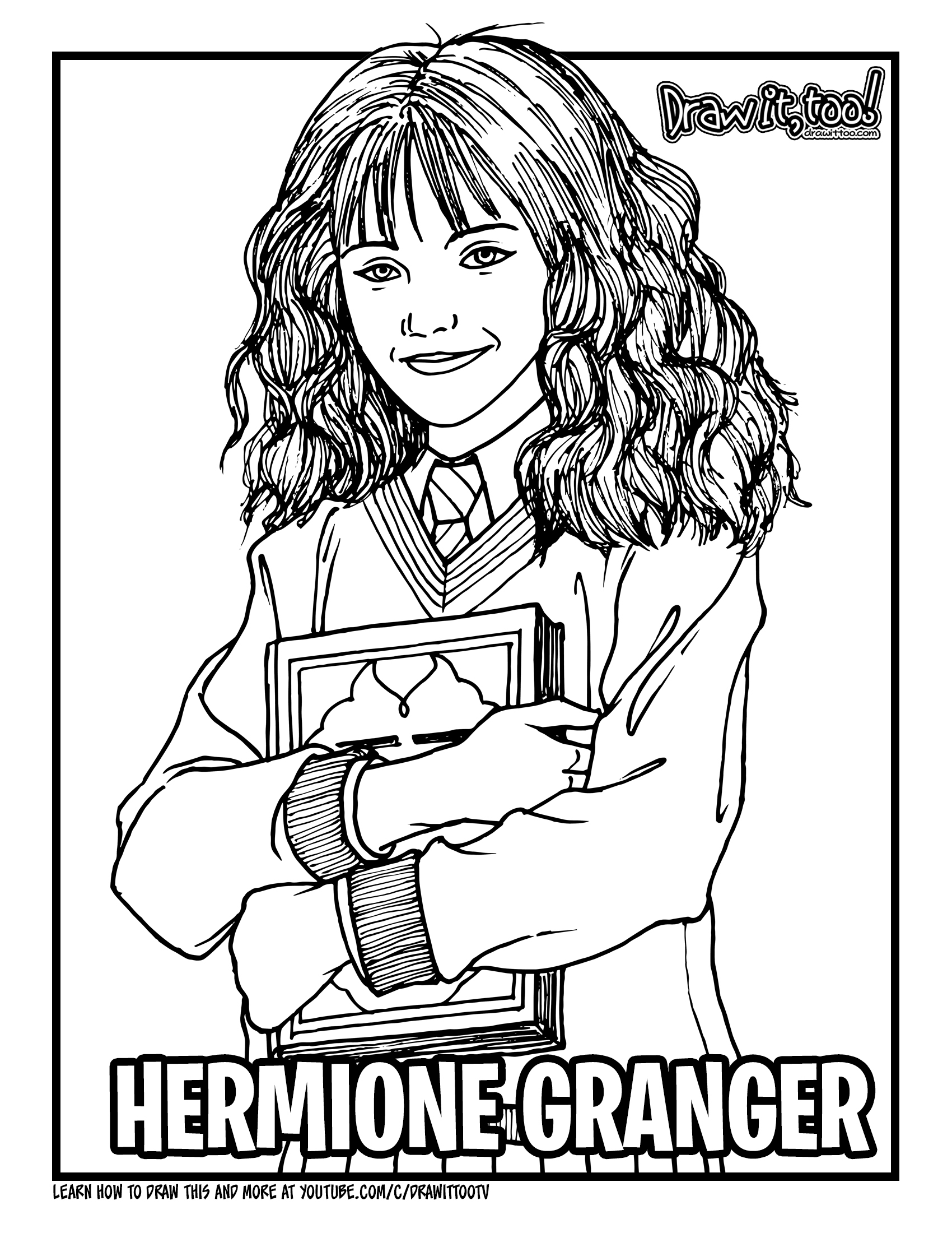 Harry Potter And Hermione Granger Coloring Page Netart Harry Potter Harry Potter And Hermione Granger Coloring Page Netart Harry Potter