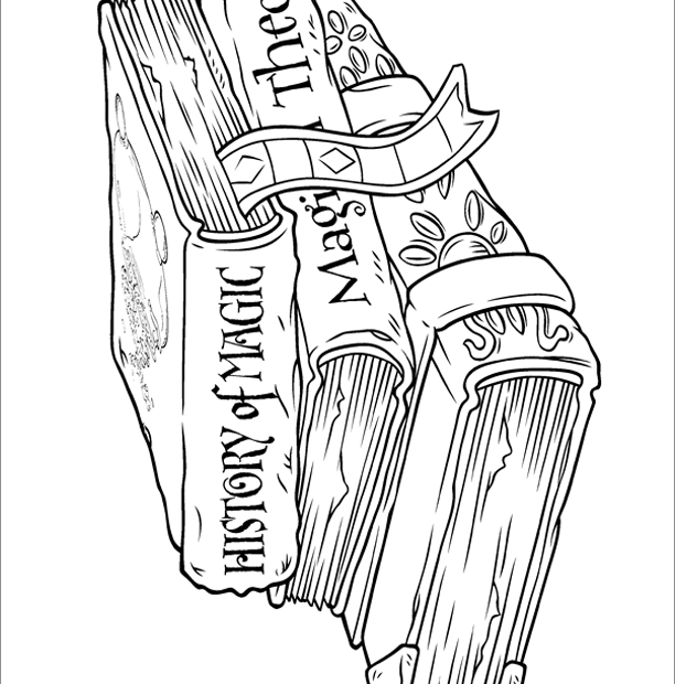 Harry Potter Coloring Fun Coloring Library