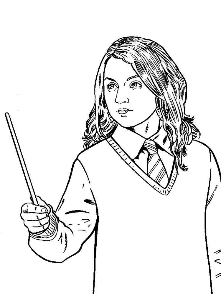 Harry Potter Coloring Pages