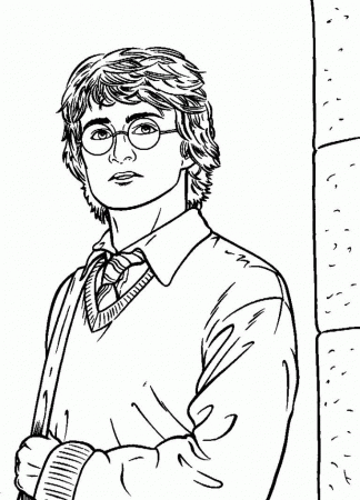 Harry Potter Coloring Pages Coloring Home
