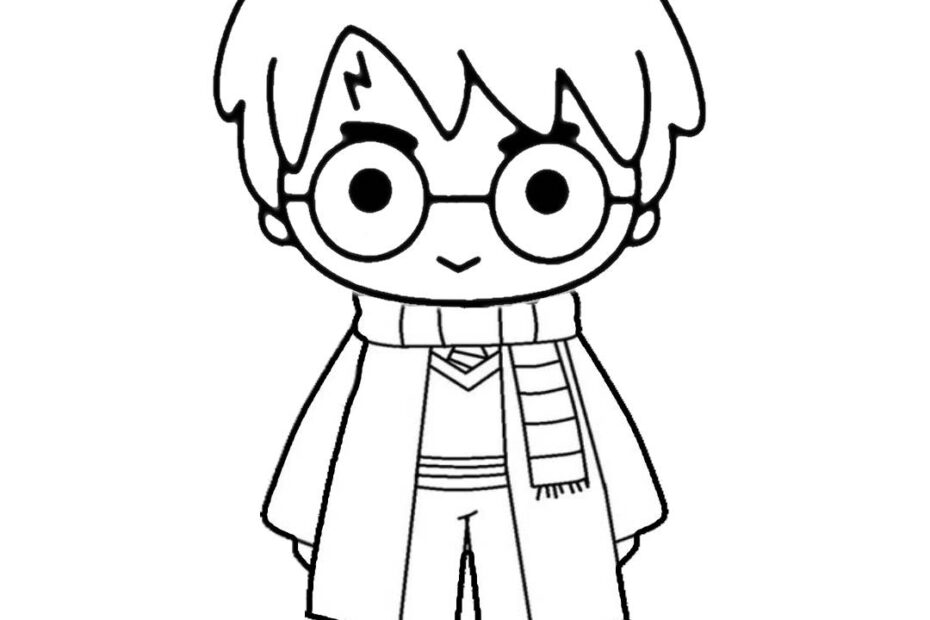 Harry Potter Coloring Pages Free Printable PDF