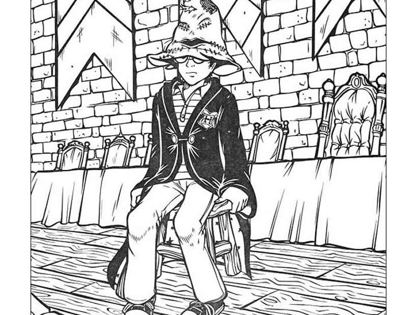 Harry Potter Coloring Pages Hellokids