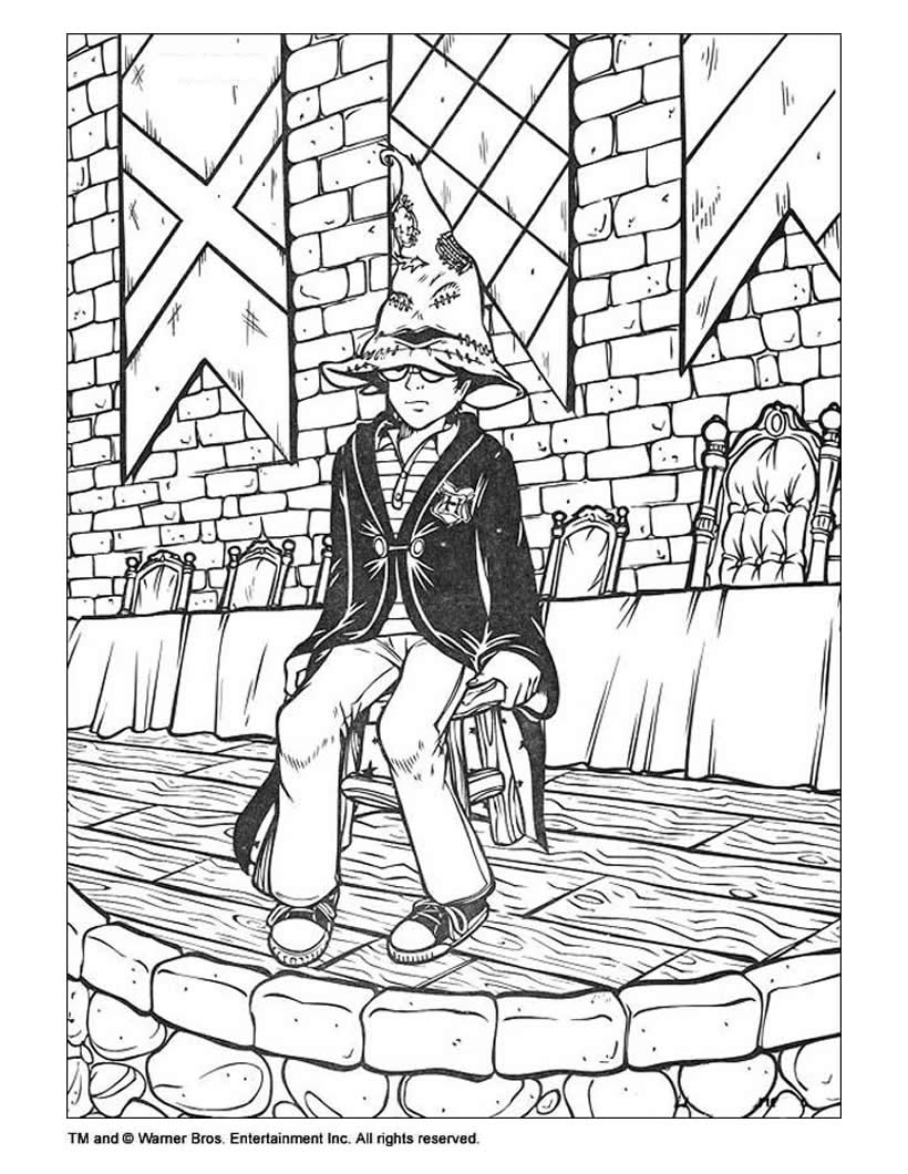 Harry Potter Coloring Pages Hellokids Harry Potter Coloring Pages Hellokids