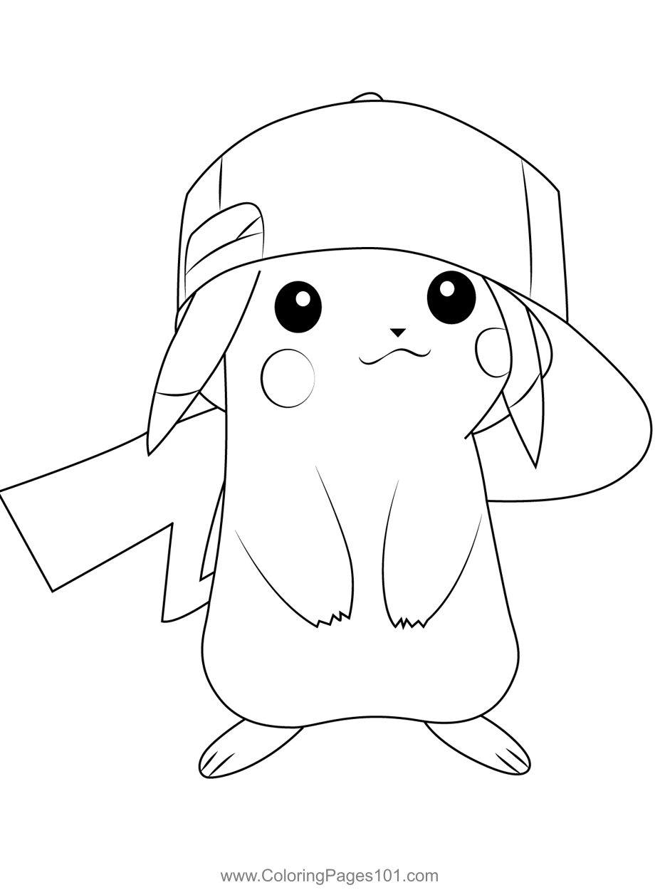 cute Pikachu coloring sheet cute Pikachu coloring sheet
