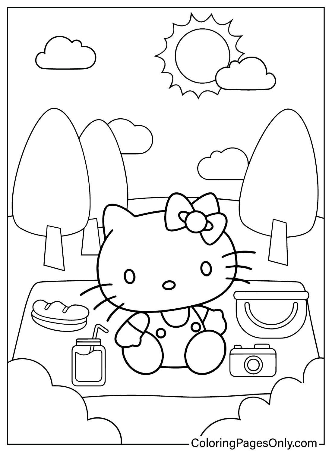 Hello Kitty Coloring Sheet Free Printable Coloring Pages Hello Kitty Coloring Sheet Free Printable Coloring Pages