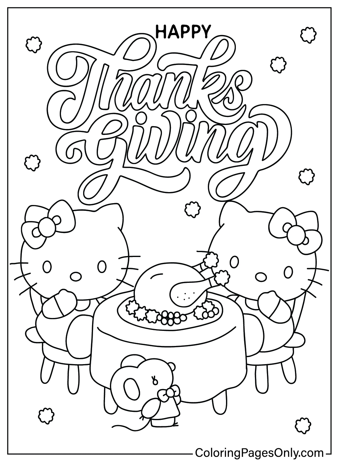 thanksgiving coloring printables free