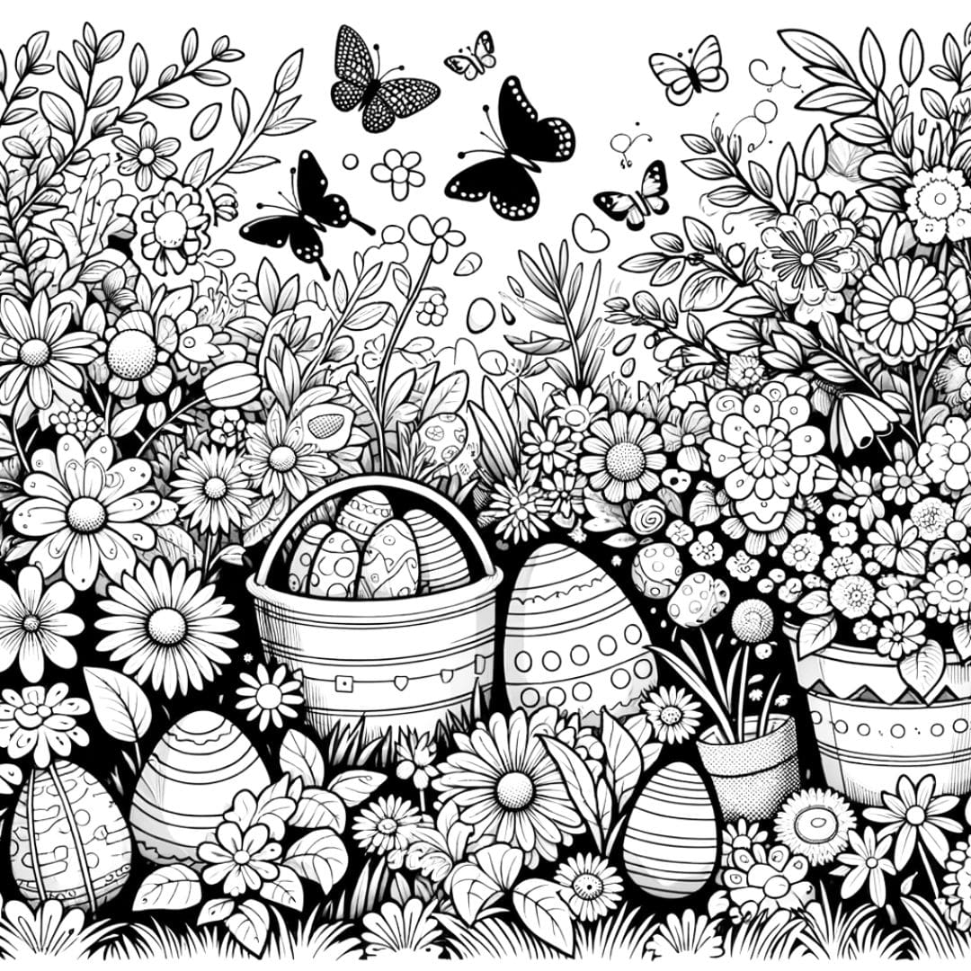 easter coloring pages free pdf easter coloring pages free pdf