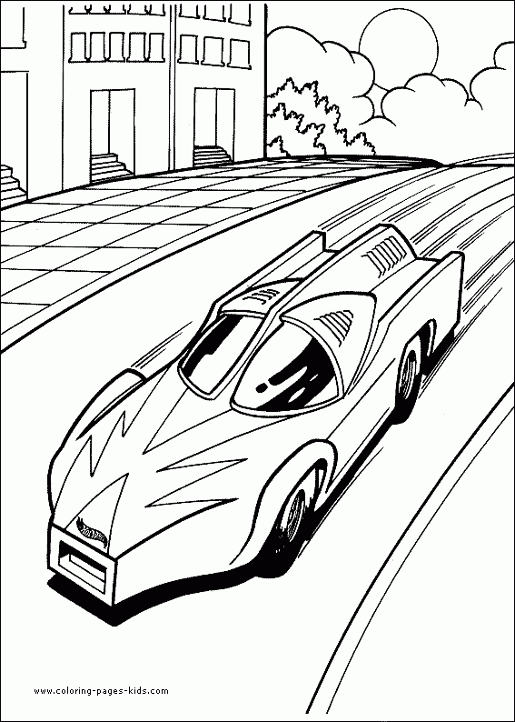 Hot Wheels Color Page NEW Coloring Pages For Kids Hot Wheels Color Page NEW Coloring Pages For Kids