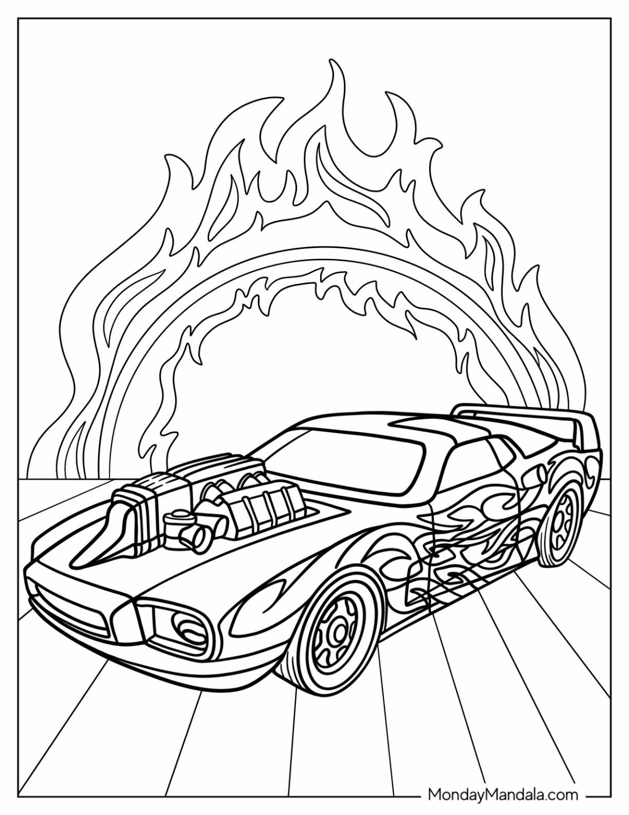 Hot Wheels Coloring Pages For Kids Printable 2025 Hot Wheels Coloring Pages For Kids Printable 2025