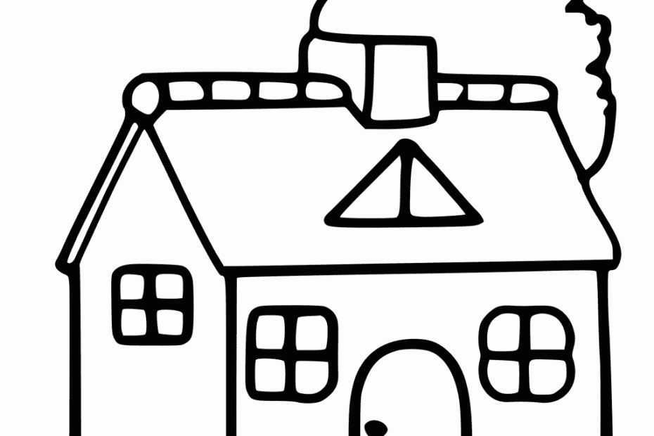 House Coloring Pages Printable Coloring Pages FREE
