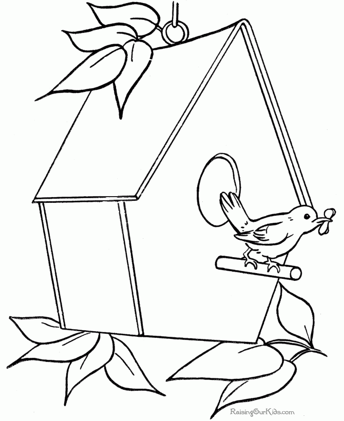 House Coloring Sheets 002 House Coloring Sheets 002