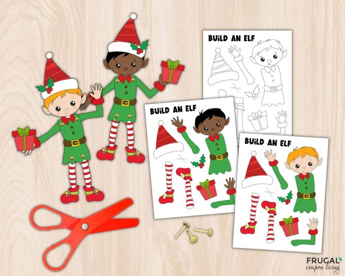 How To Elf Yourself Free Printable Elf Template Paper Craft How To Elf Yourself Free Printable Elf Template Paper Craft
