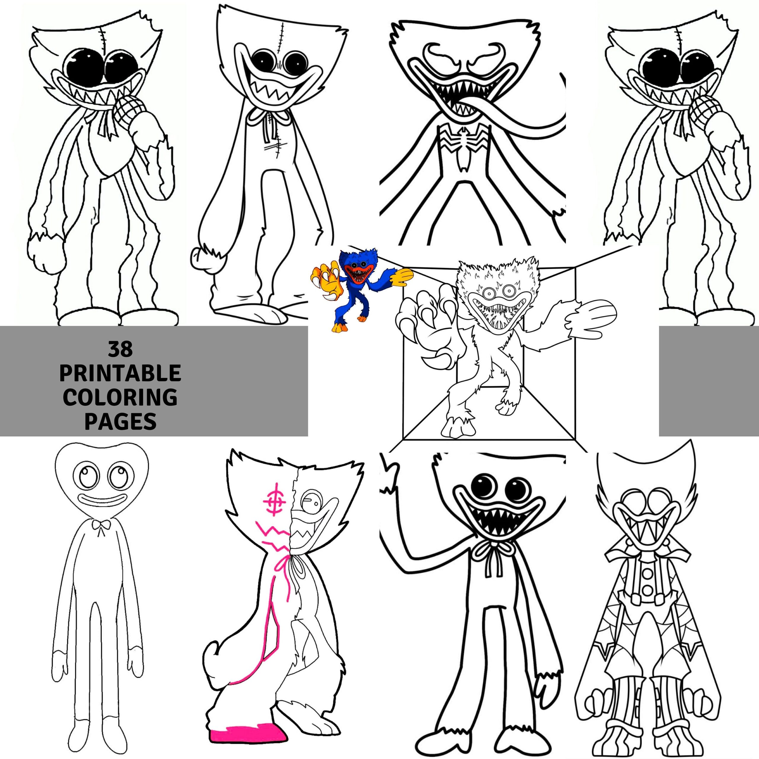 Huggy Woogie Coloring Pages Coloring Pages Huggy Woogie Coloring Pages Coloring Pages