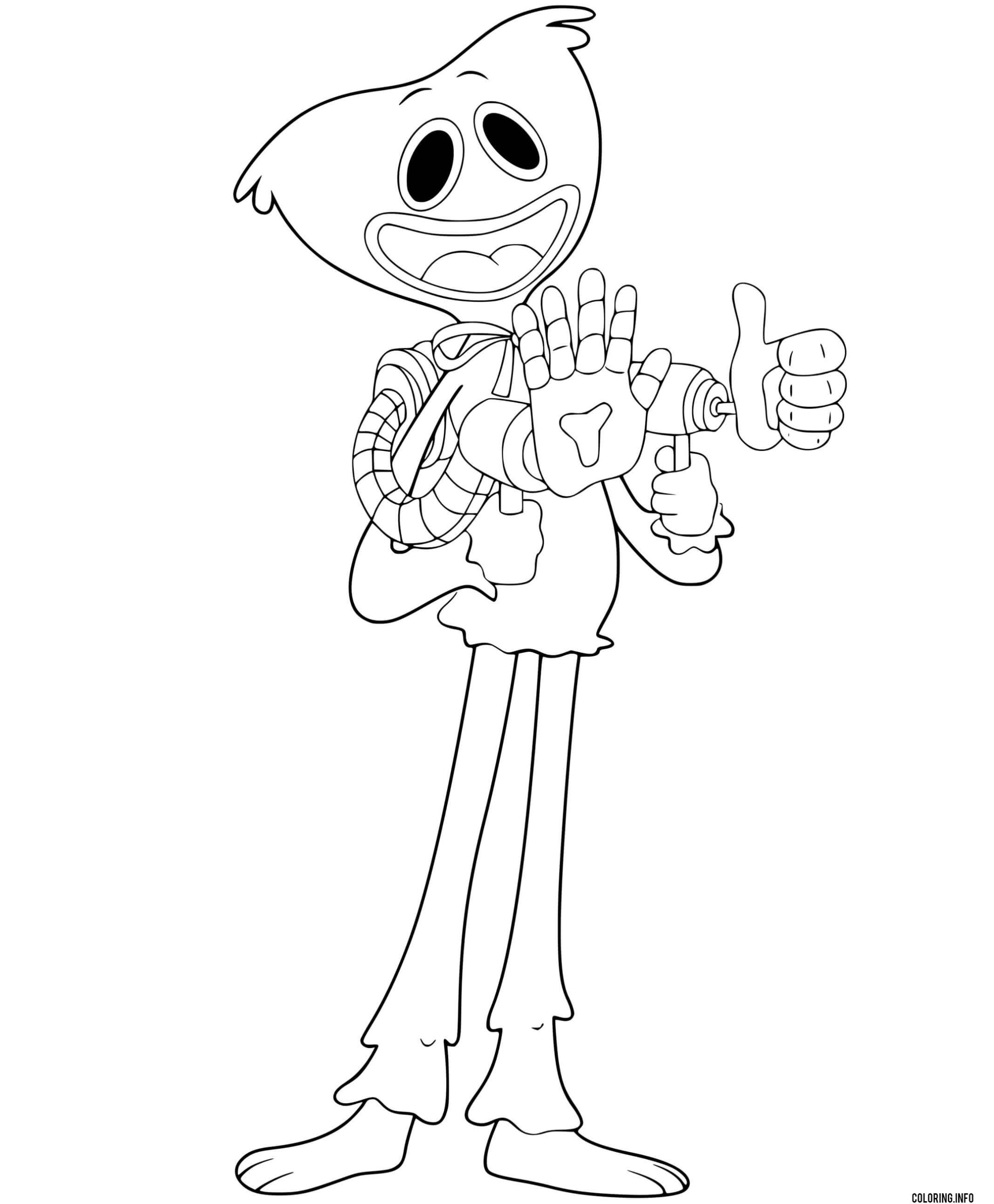 Huggy Wuggy Fnf Game Coloring Page Printable Bilarasa Huggy Wuggy Fnf Game Coloring Page Printable Bilarasa