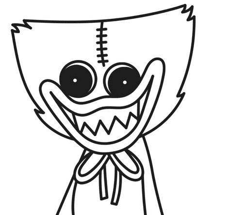 Huggy Wuggy From Poppy Playtime Coloring Page Free Printable Coloring Huggy Wuggy From Poppy Playtime Coloring Page Free Printable Coloring