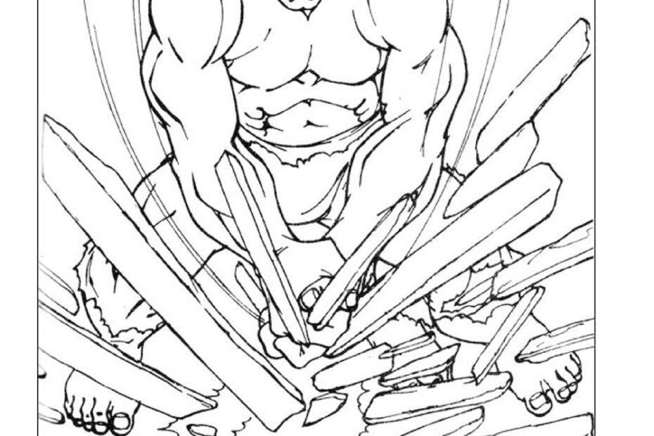 Hulk Kids Coloring Coloring Pages