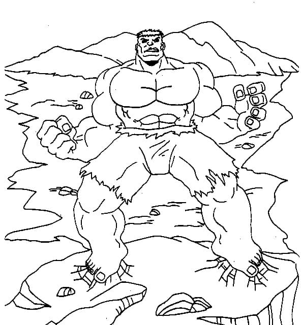 Hulk Walks Coloring Play Free Coloring Game Online