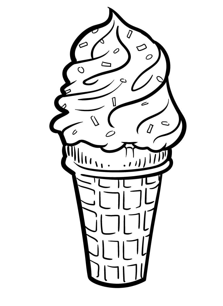 Ice Cream 9 Coloring Page Free Printable Coloring Pages For Kids