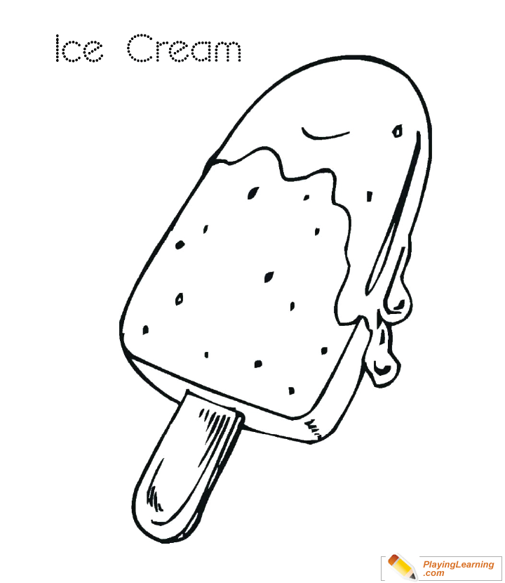 Ice Cream Coloring Page 04 Free Ice Cream Coloring Page Ice Cream Coloring Page 04 Free Ice Cream Coloring Page