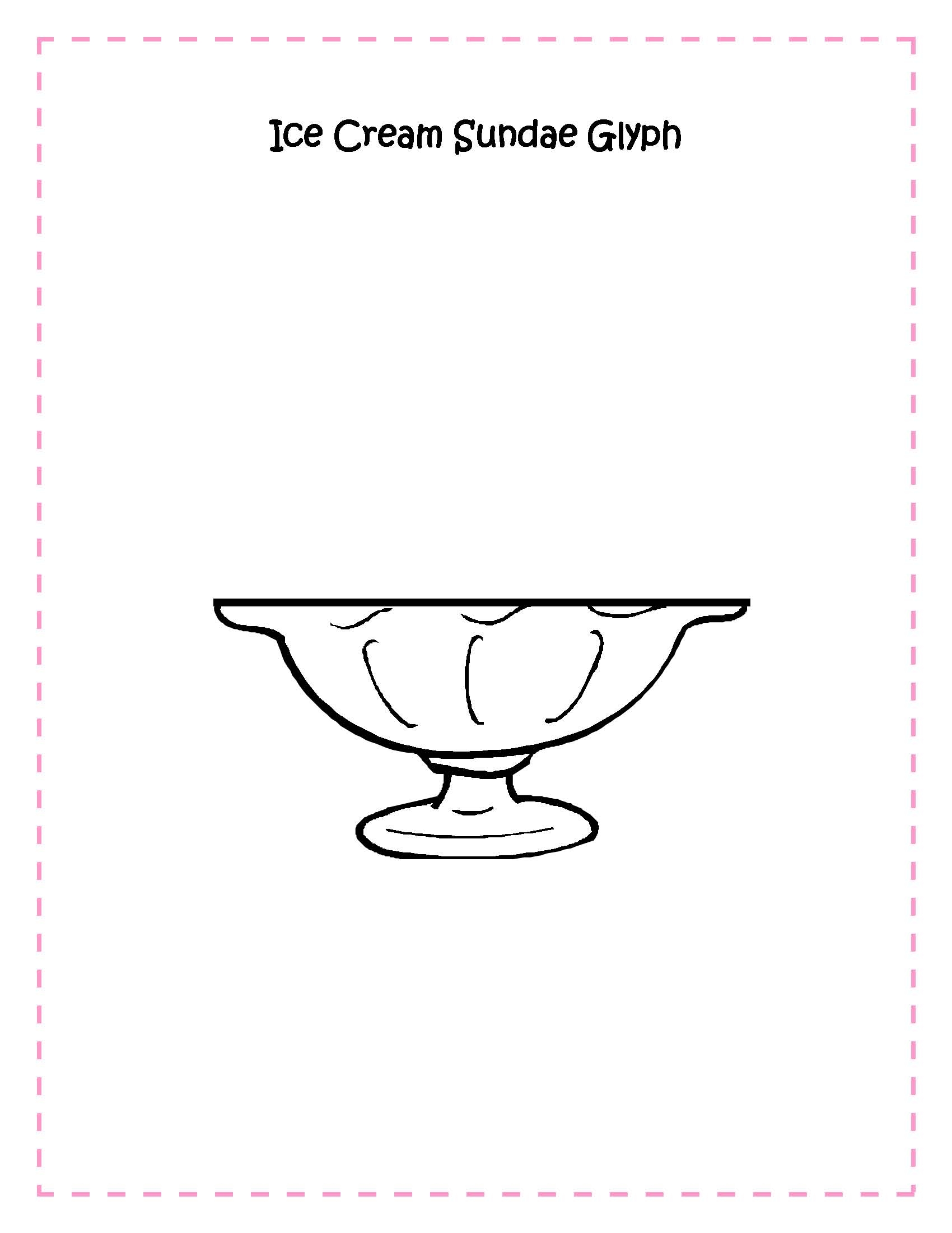 Ice Cream Sundae Template Printable Printable Templates Ice Cream Sundae Template Printable Printable Templates