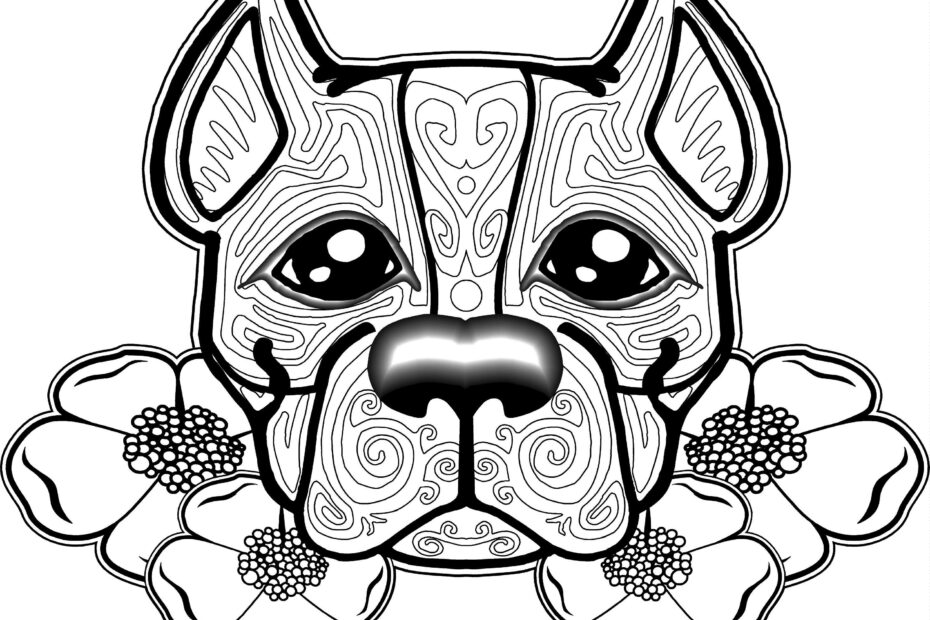 Impressive Dog Colouring In Wonderful Free Coloring Pages Of Dogs