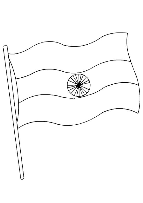 Indian Flag Printable Coloring Pages Flag Of India Coloring Page Indian Flag Printable Coloring Pages Flag Of India Coloring Page