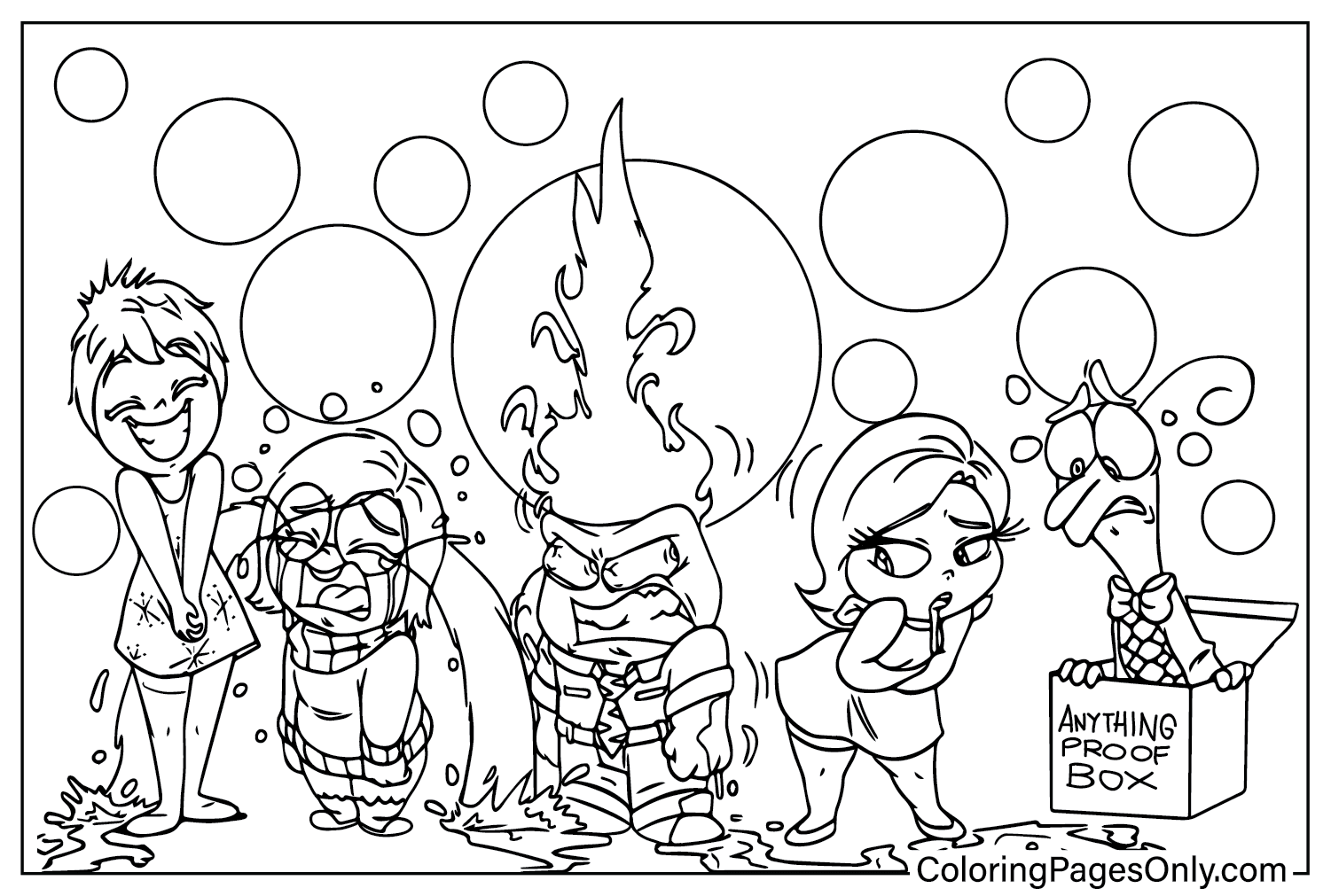 Inside Out 2 Coloring Page Free Printable Coloring Page NBKomputer Inside Out 2 Coloring Page Free Printable Coloring Page NBKomputer