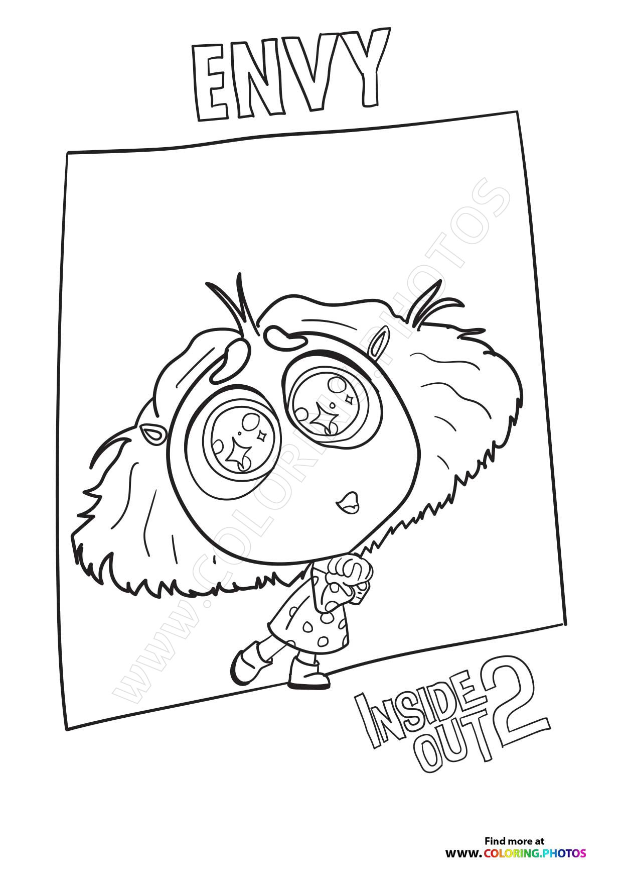 Inside Out 2 Coloring Pages Coloring Nation Inside Out 2 Coloring Pages Coloring Nation
