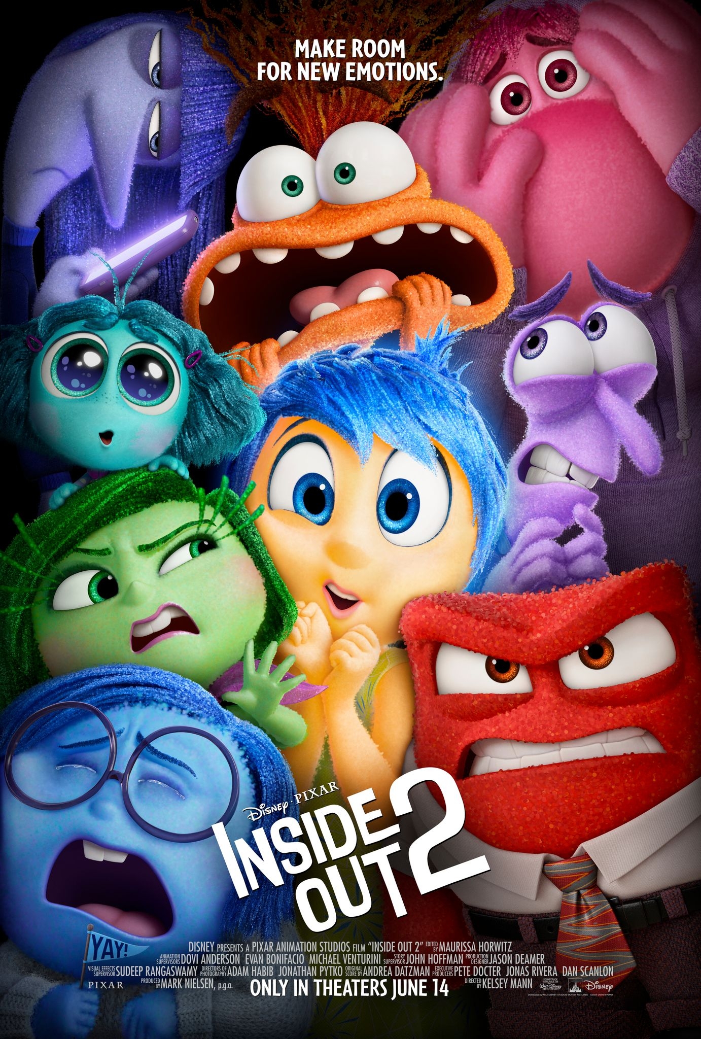 Inside Out 2 Trailer All 4 New Emotions Revealed Voice Cast Confirmed Inside Out 2 Trailer All 4 New Emotions Revealed Voice Cast Confirmed
