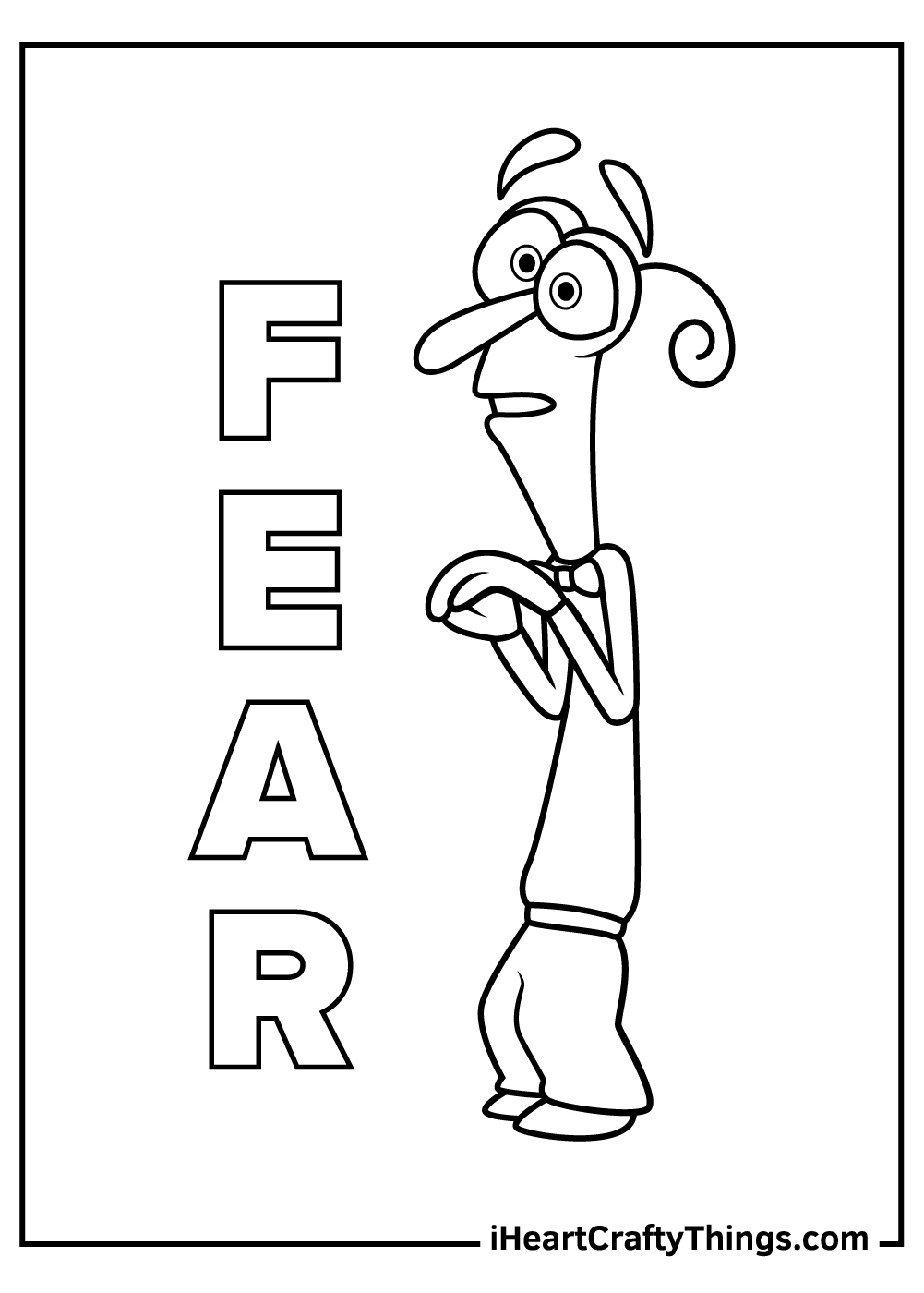 Inside Out printable coloring pages Inside Out printable coloring pages