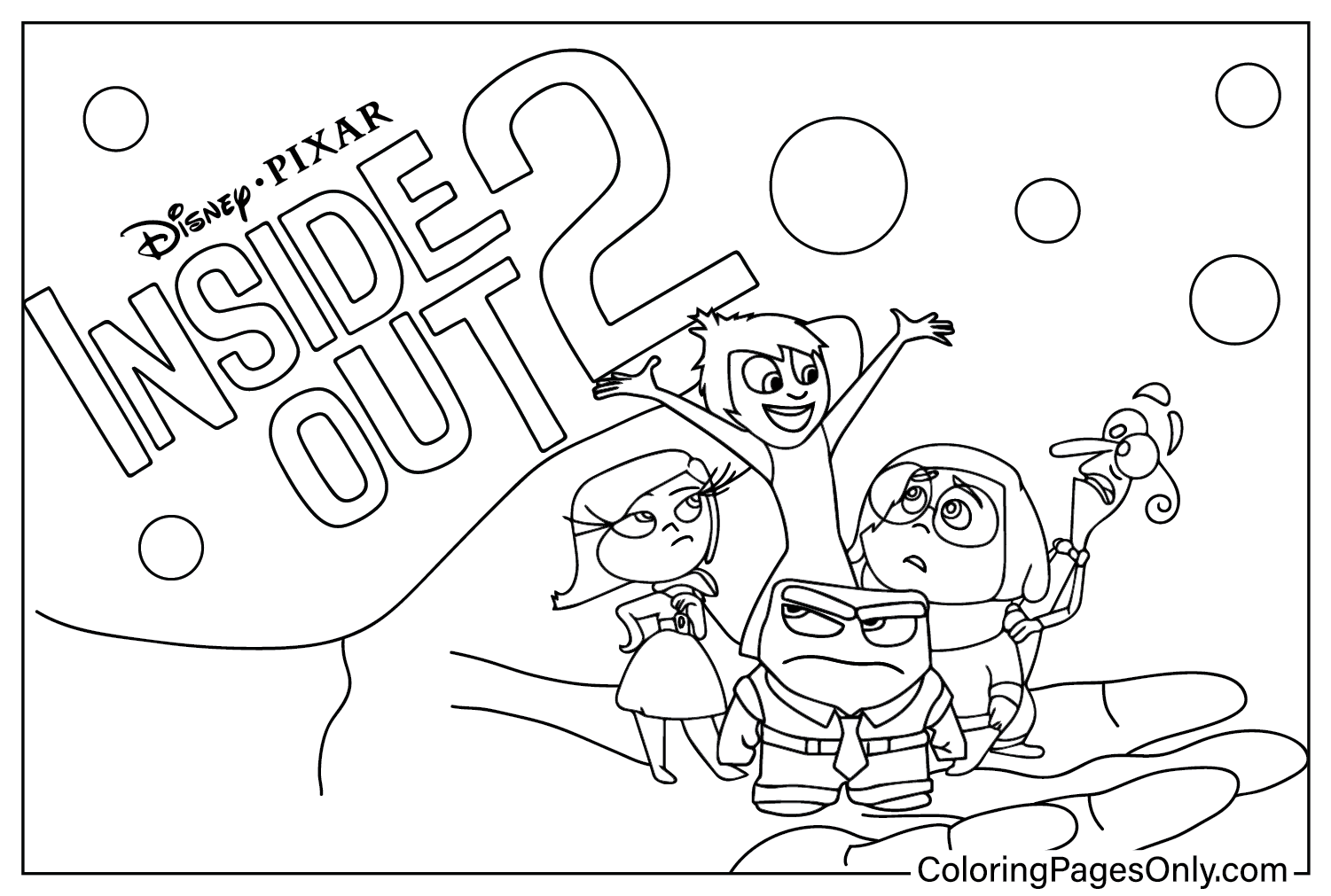 Inside Out Character Coloring Sheet Printable Free Templates Inside Out Character Coloring Sheet Printable Free Templates