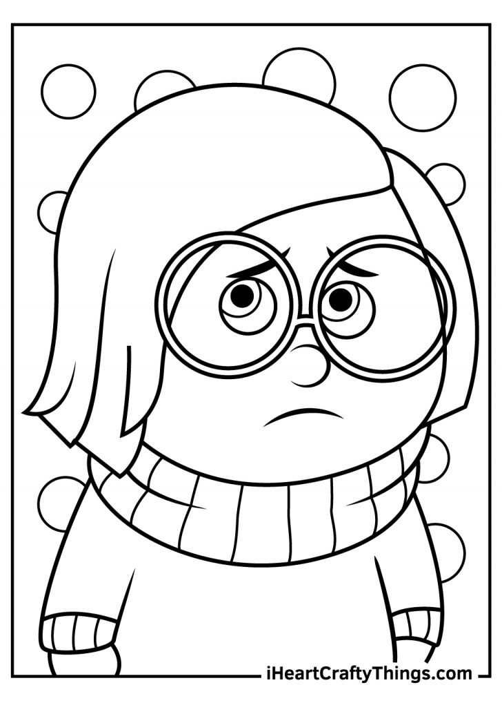 Inside Out 2 printable coloring pages
