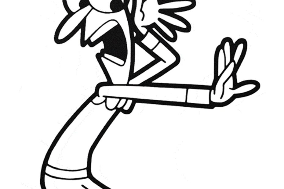 Inside Out Fear Coloring Pages For Kids Free Print Download