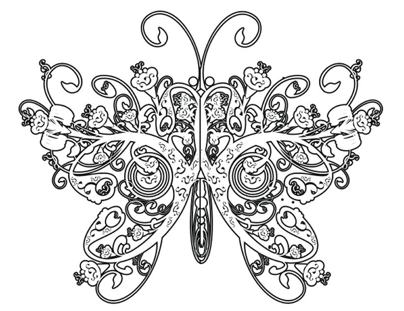 Intricate Coloring Pages For Adults Coloring Home