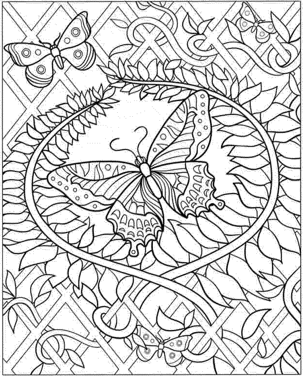 Intricate Coloring Pages For Adults Coloring Home