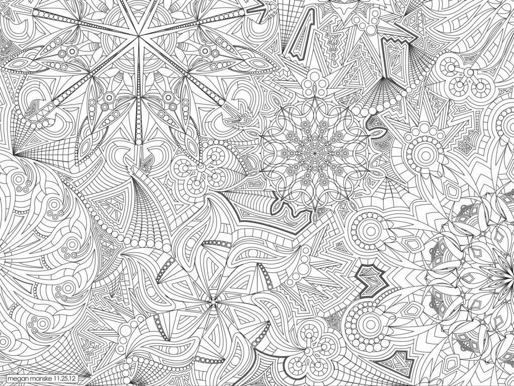 Intricate Coloring Pages For Adults Coloring Home