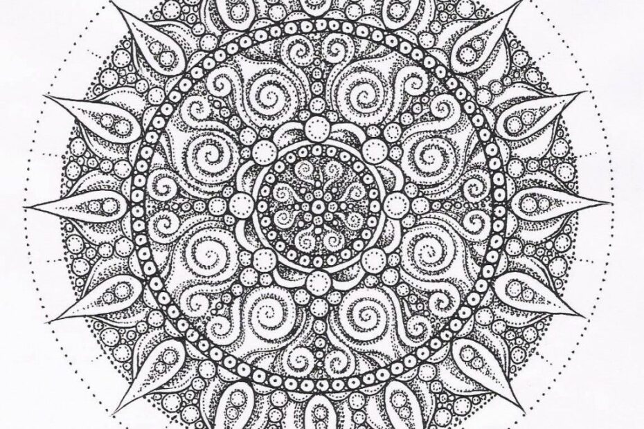 Intricate Coloring Pages Free Printable Coloring Home