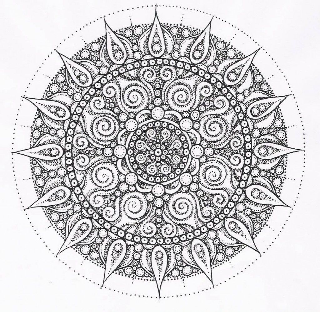 free intricate coloring pages