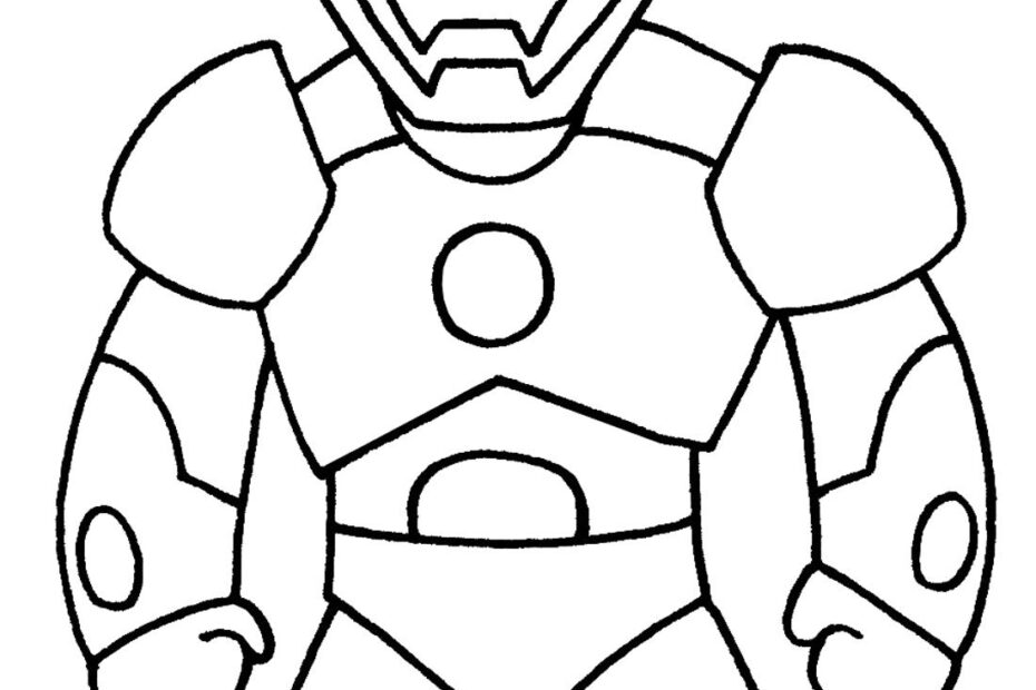 Iron Man Coloring Iron Man Drawing Easy Iron Man Drawing Iron Man