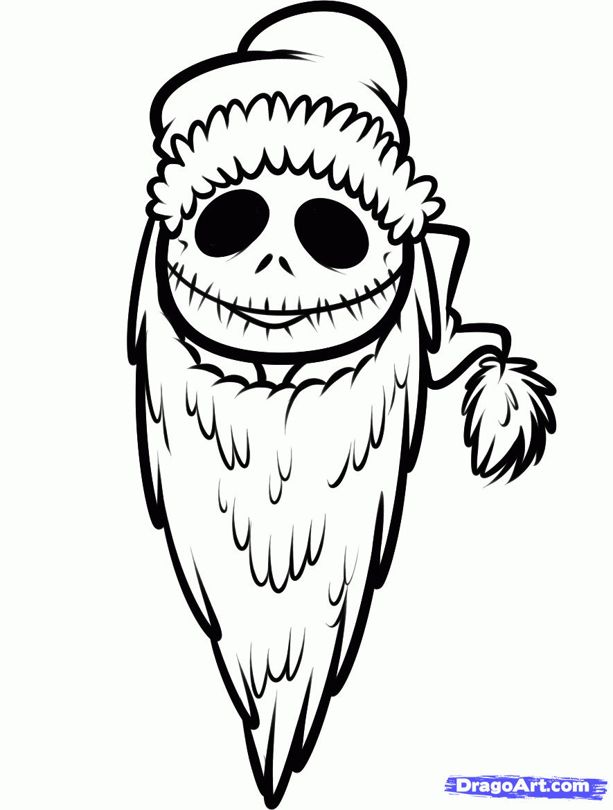 jack skellington free coloring page jack skellington free coloring page
