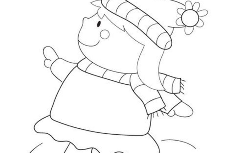 January Winter Coloring Pages Winter Coloring Pages Of Coloring