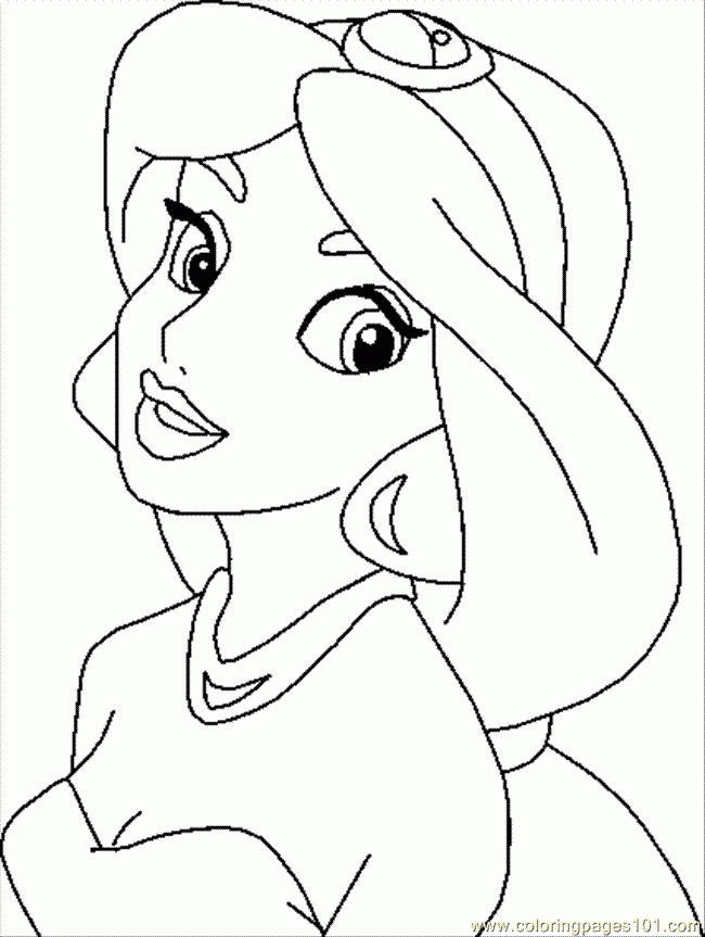Jasmine Coloring Pages Printable Printable World Holiday