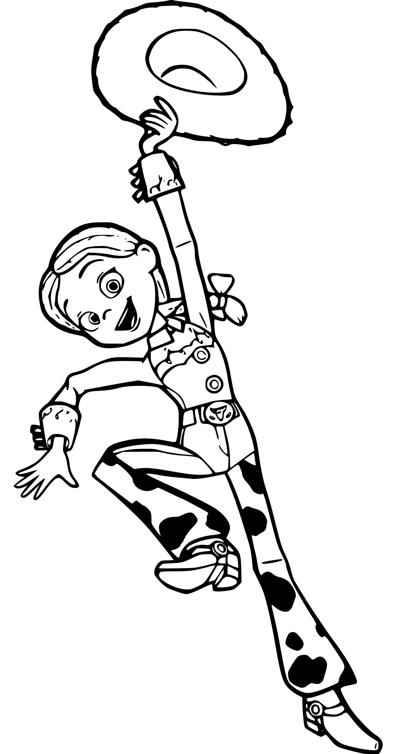 Jessie Toy Story Coloring Pages 10 Printable Sheets Simple To Draw 