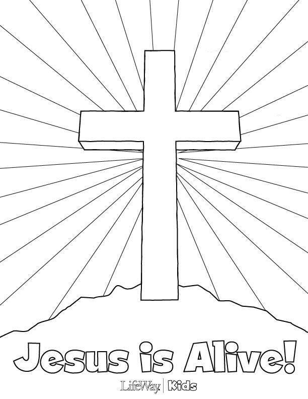 Jesus Is Alive Coloring Page Coloring Home Jesus Is Alive Coloring Page Coloring Home