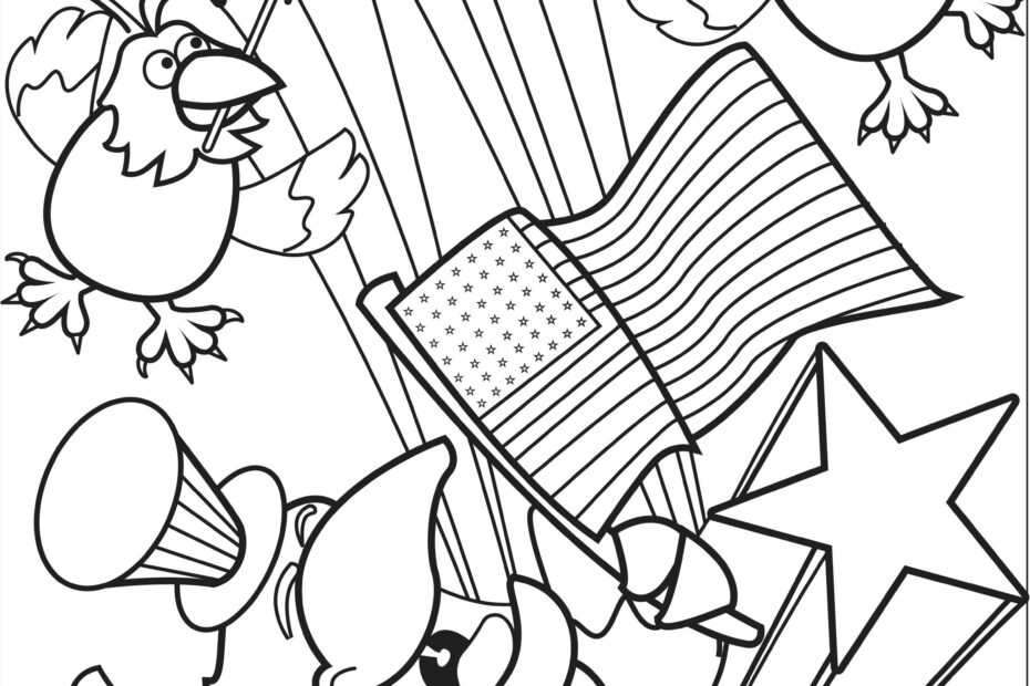July Month Coloring Sheets Coloring Pages