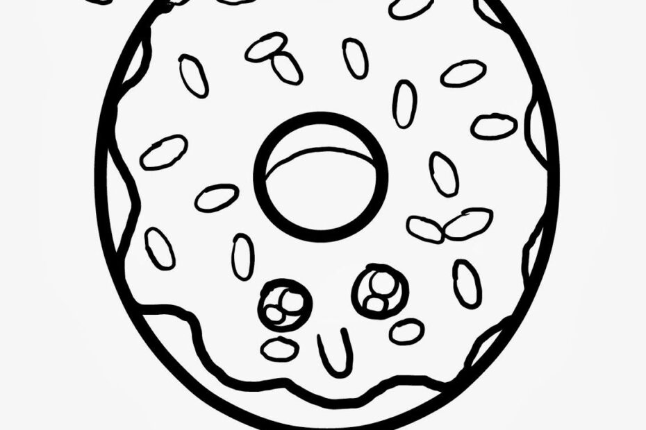 Junk Food Coloring Pages Coloring Home