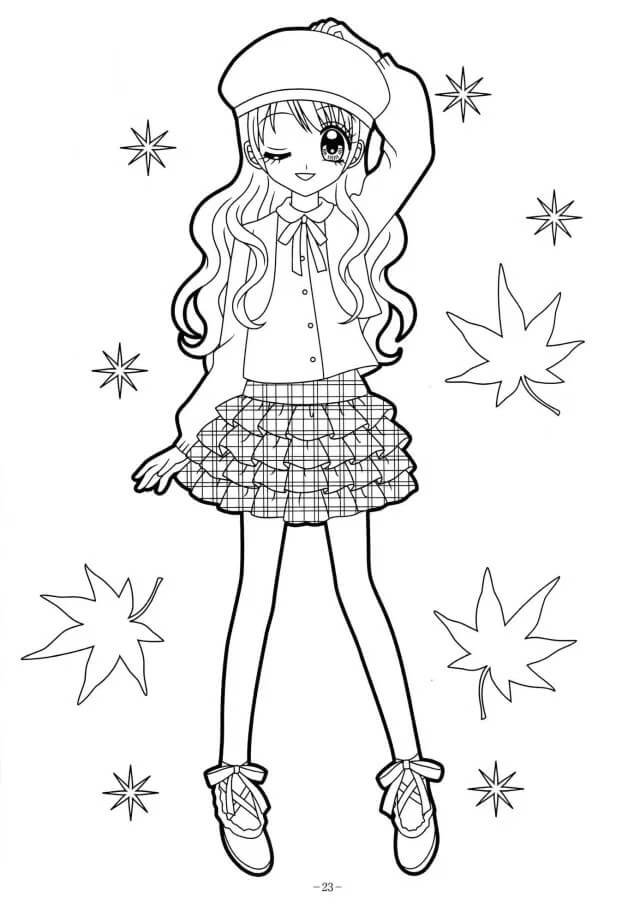 Kawaii Girl Coloring Page Free Printable Coloring Pages For Kids Kawaii Girl Coloring Page Free Printable Coloring Pages For Kids