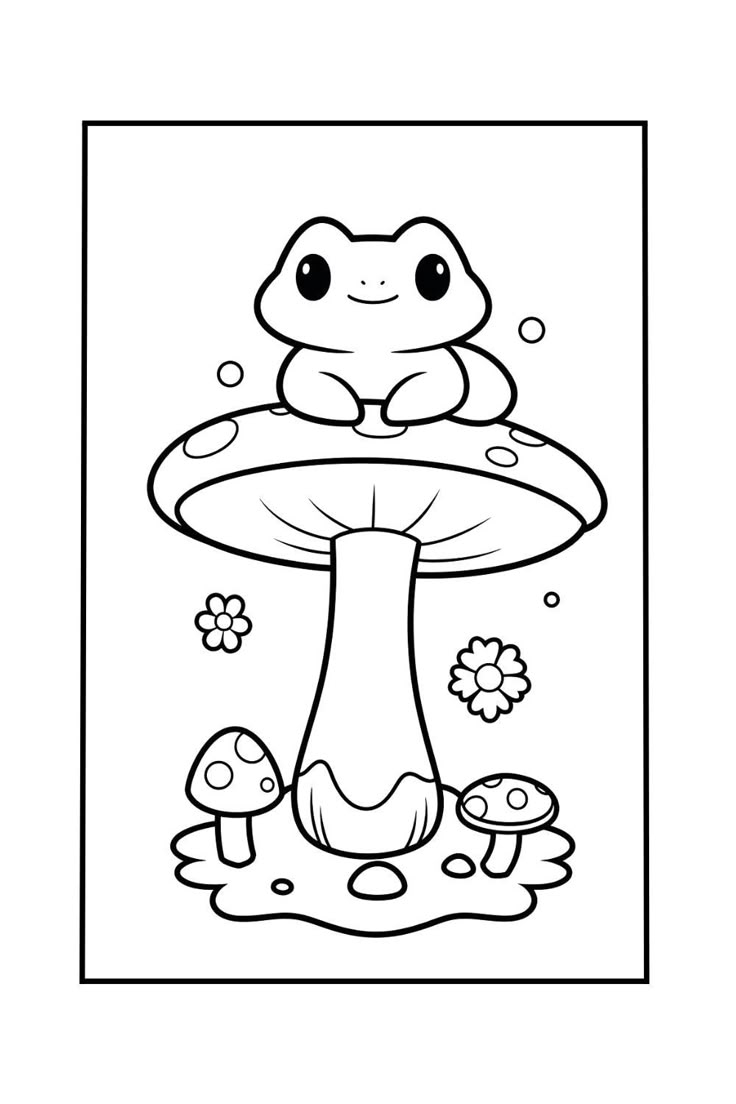 Kawaii Mushroom Coloring Page 11 Cute Coloring Sheets Coloring Book Kawaii Mushroom Coloring Page 11 Cute Coloring Sheets Coloring Book