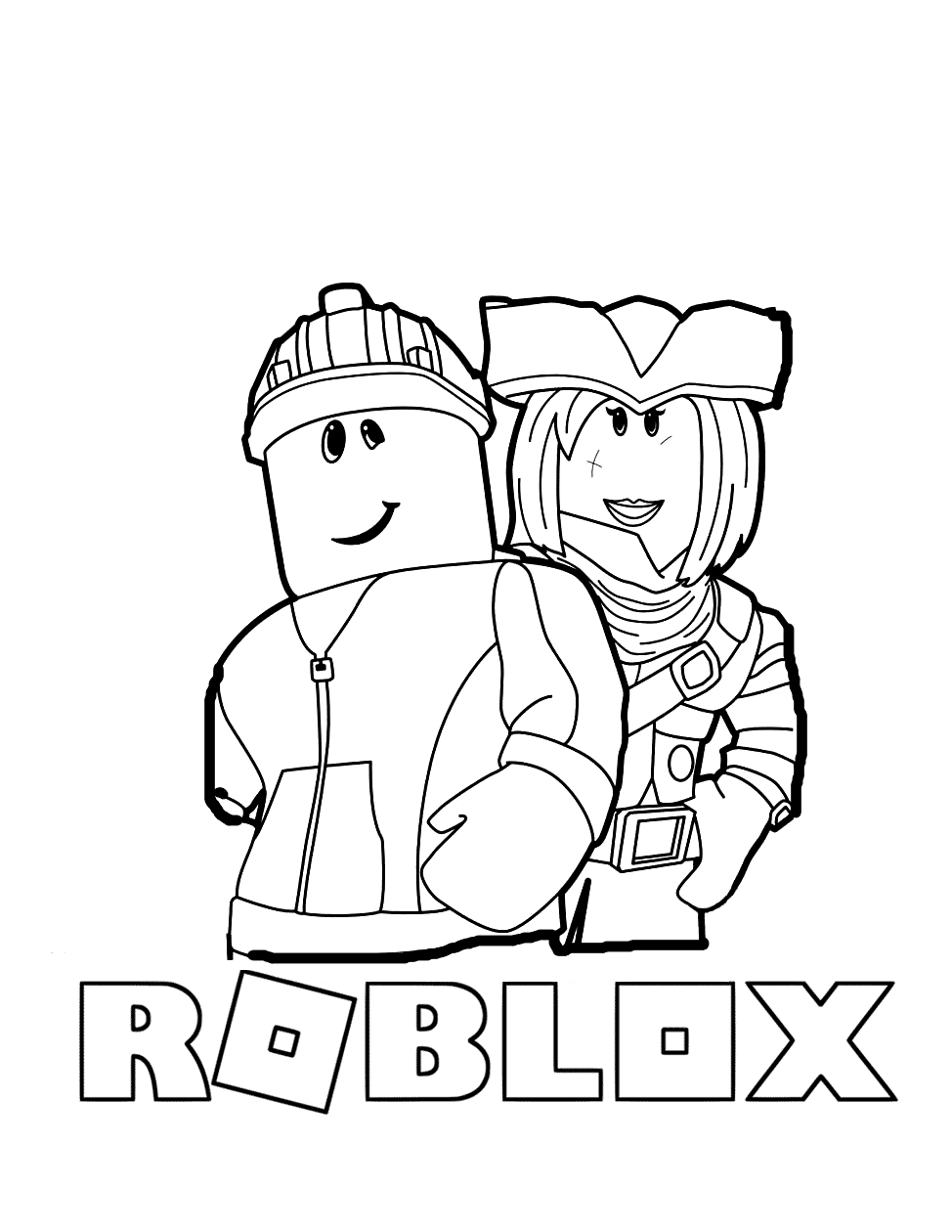 Kids Coloring Pages Roblox